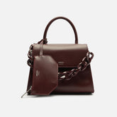 Bolsa Satchel Marsala Iara Média A 50023 0477 0108 Arezzo